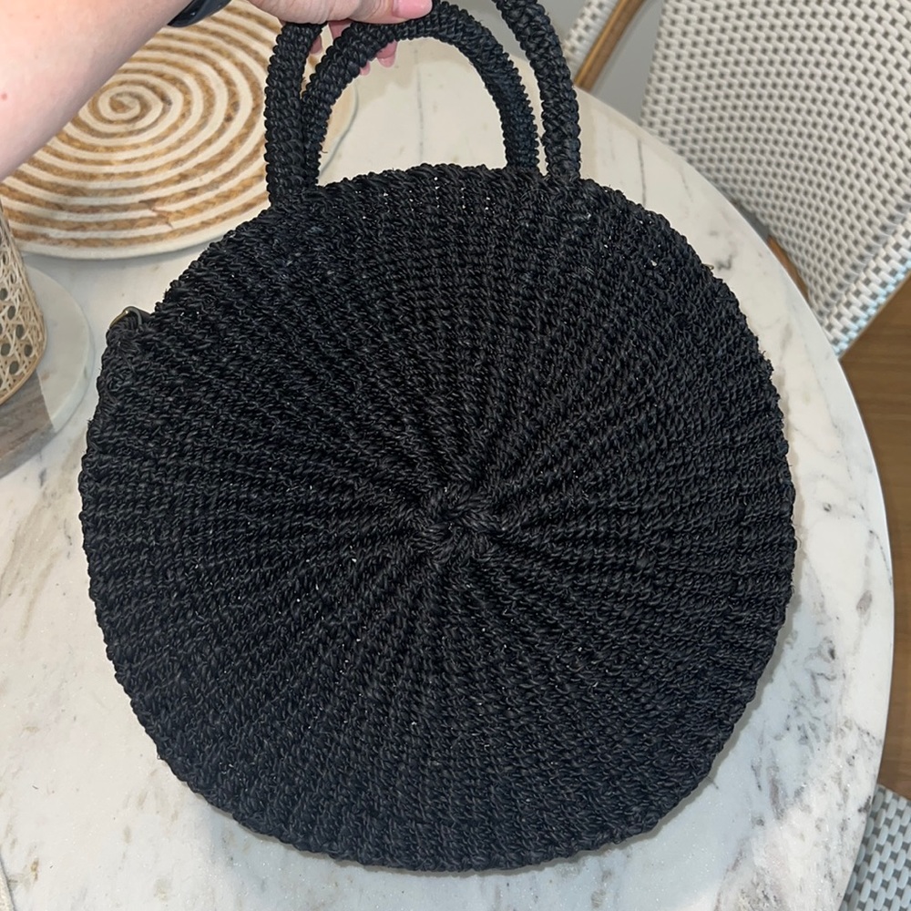 NEW Clare V Black Moyen Bag